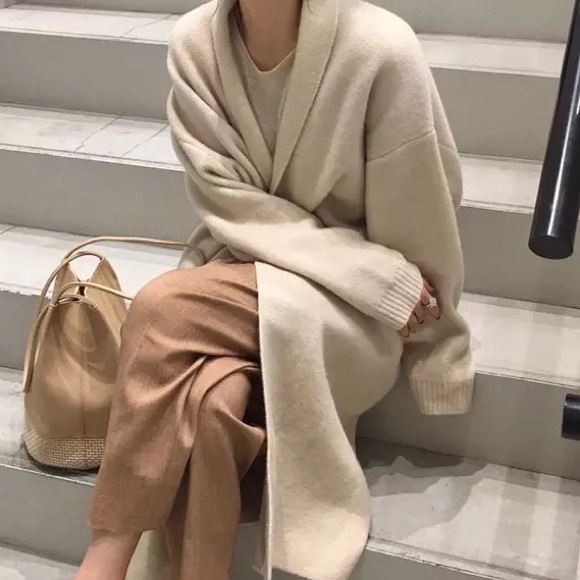 Tops - Beige/Cream Cardigan